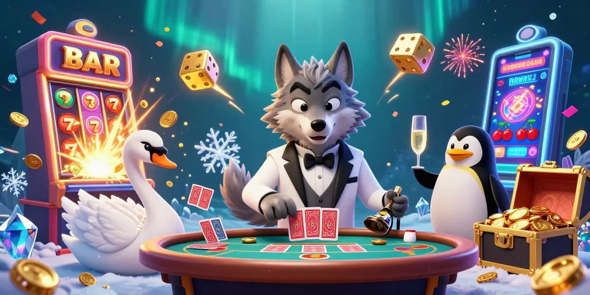 Experience exciting live gameplay with bongdalu at a lavish baccarat table surrounded by vibrant casino elements.