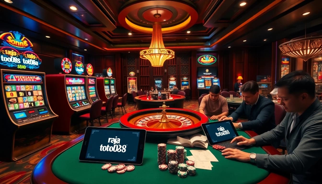 Experience the thrill of winning at raja toto88 with vibrant casino games and expert players.