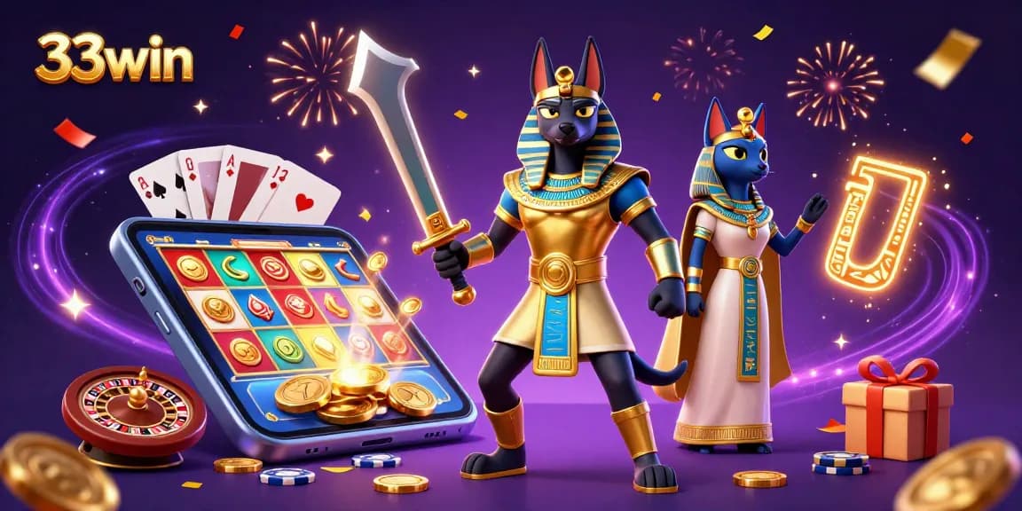 Engage in exciting gameplay at 33win with golden coins and vibrant slot games.