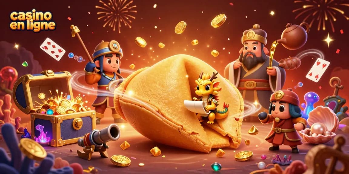 Découvrez les opportunités passionnantes dans le casino en ligne avec des dragons et joyaux flottants.