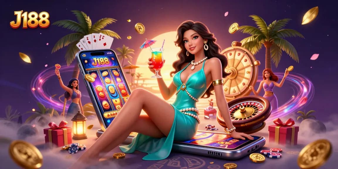 Experience thrilling gameplay with J188's vibrant casino atmosphere full of winning opportunities.
