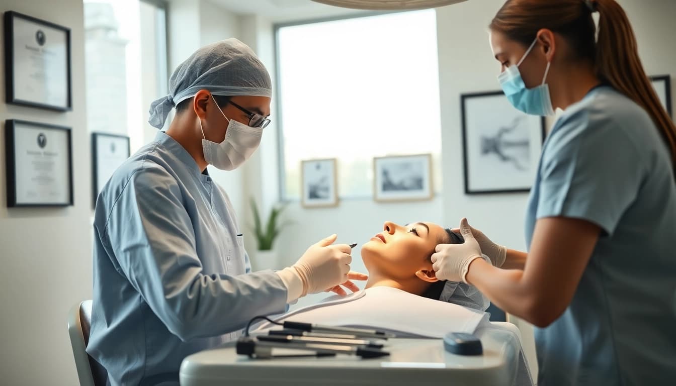 Plastische Chirurgie Hamburg: Professioneller plastischer Chirurg führt sichere Verfahren in moderner Klinik durch.