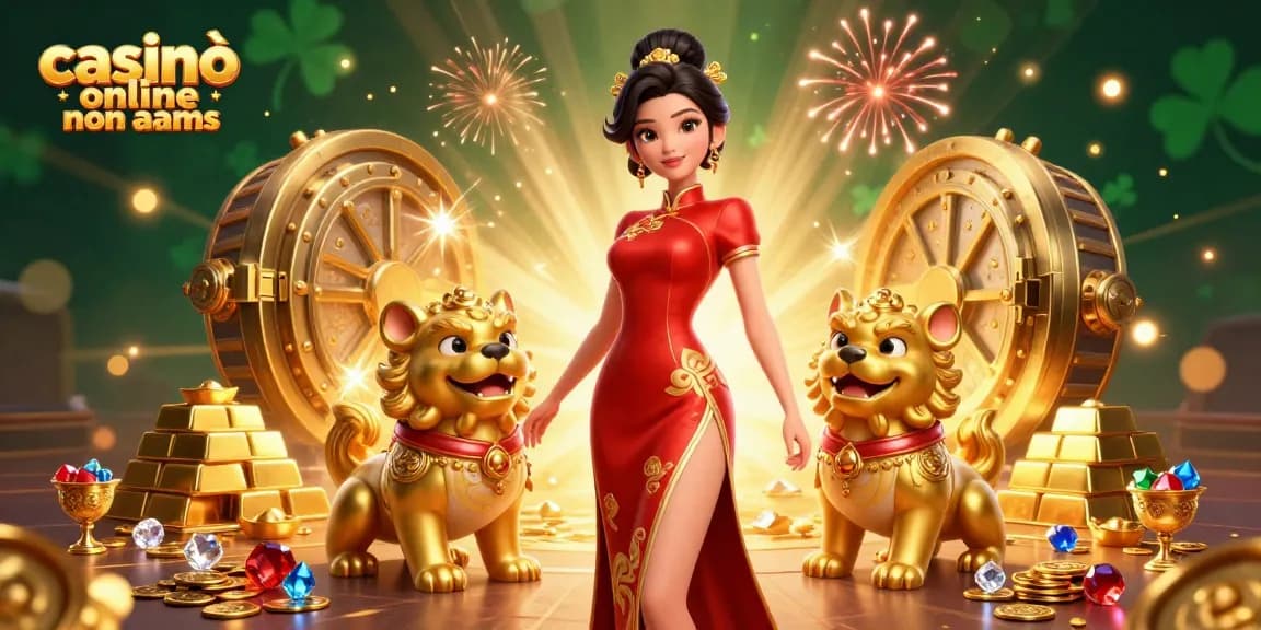 Vivi un gameplay vibrante nei casinò online non aams con spettacolari visuali 3D e tesori d'oro.