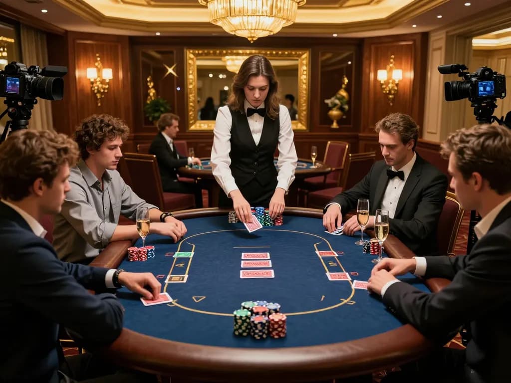 388bet players enjoying an exclusive VIP poker game in a luxury casino atmosphere.