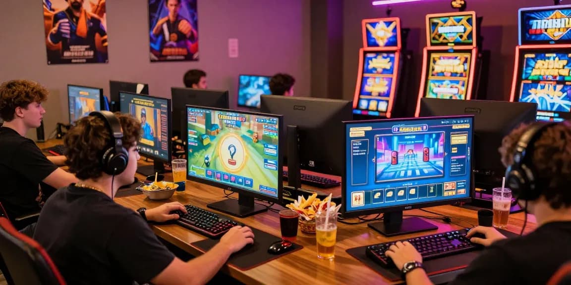 A dynamic online gaming scene illustrating players engaged with 68gamebai and immersive gaming experiences.