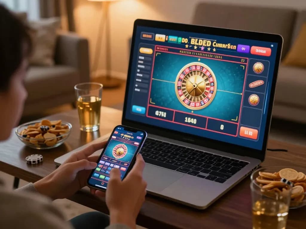 Engaging smartphone play at fly 88 online casino with roulette game displayed on screen