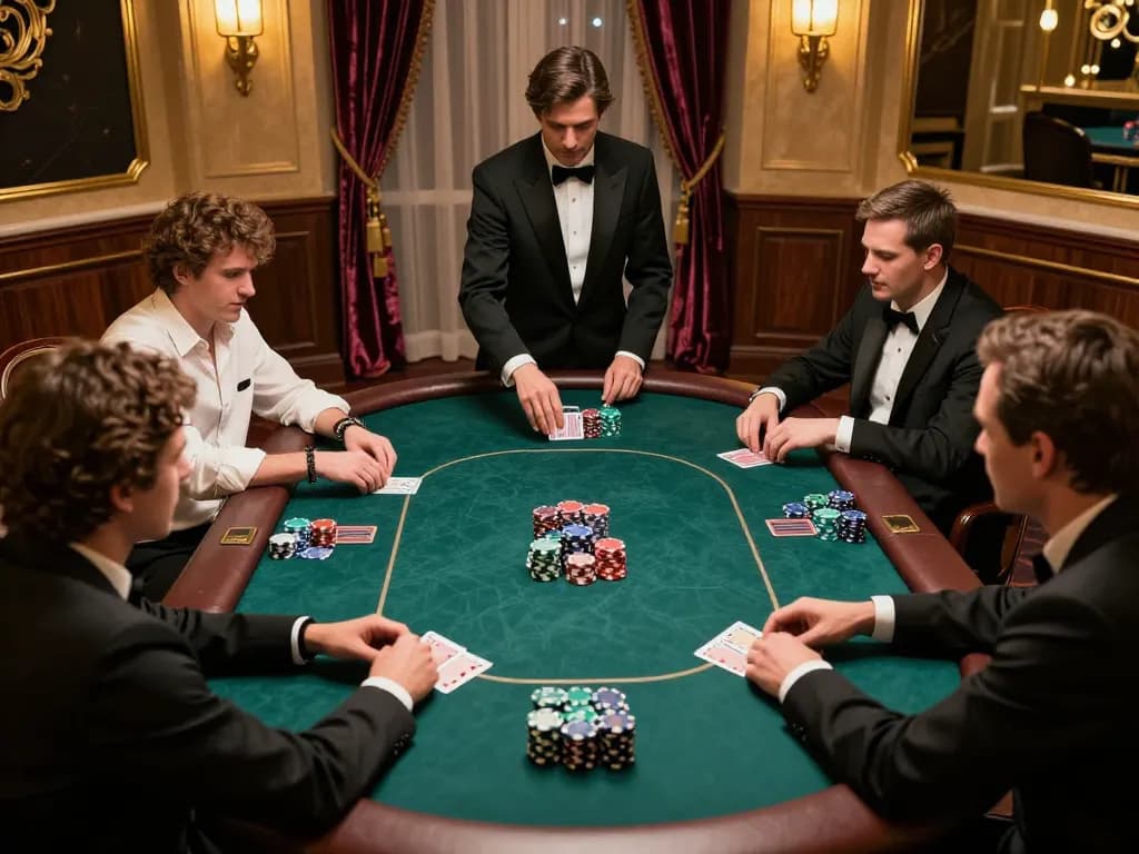 Experience professional gambling at 688vbest with intense poker gameplay and luxury atmosphere.