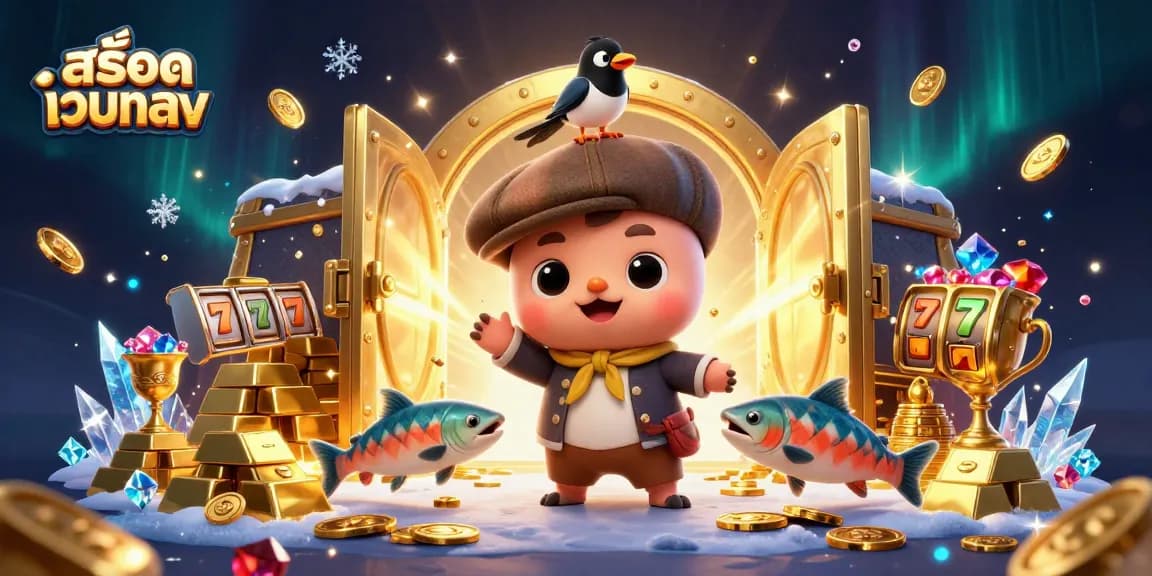 Engage in the world of สล็อตเว็บตรง with playful characters and treasures bursting forth.