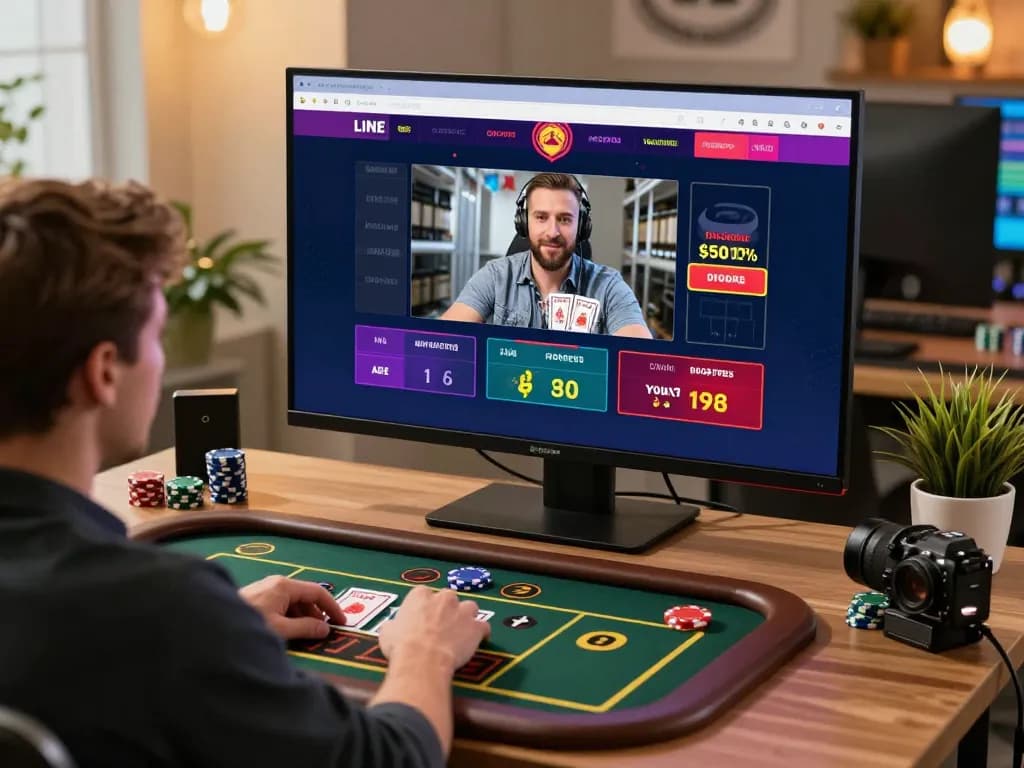 Players engaging with live games on rikvip platform, showcasing vibrant online casino experience.