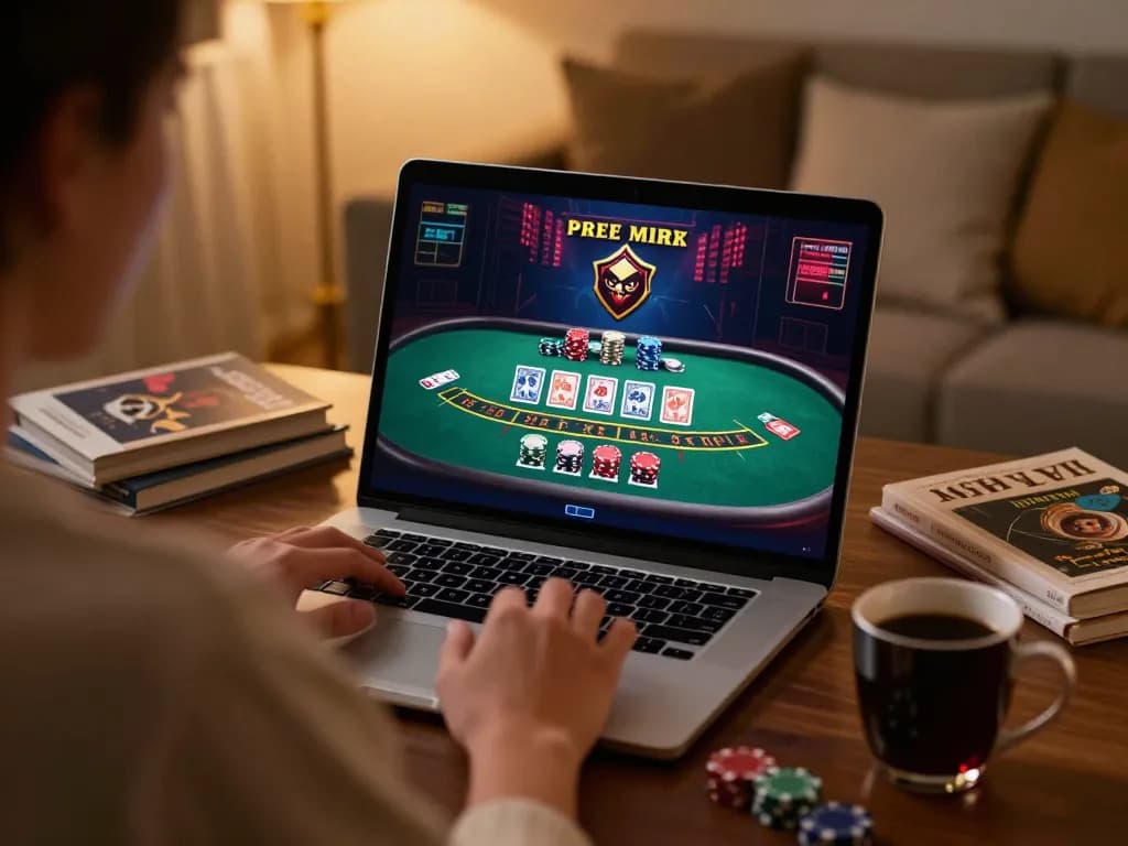 Engaging in strategic gameplay on hidden wiki live dealer games at home.