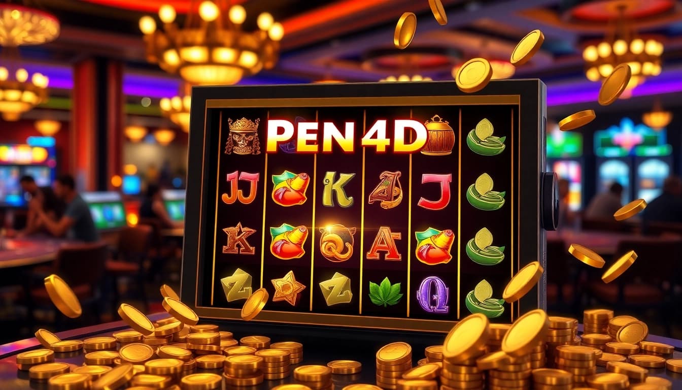 Play winning spins on the Pen4D slot for exciting rewards.