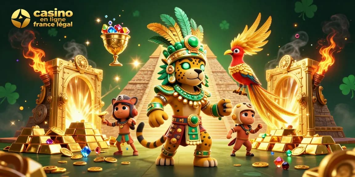 Découvrez l'excitation du casino en ligne france légal avec des trésors et des personnages vibrants.