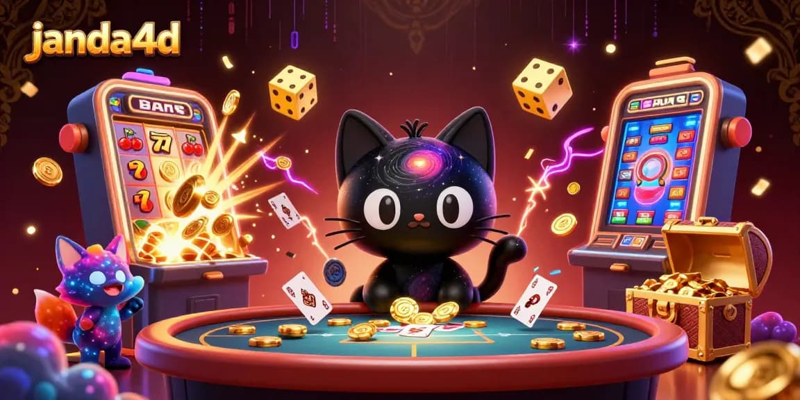 Janda4d menarik chip emas dengan imajinasi luar angkasa yang unik di kasino online.