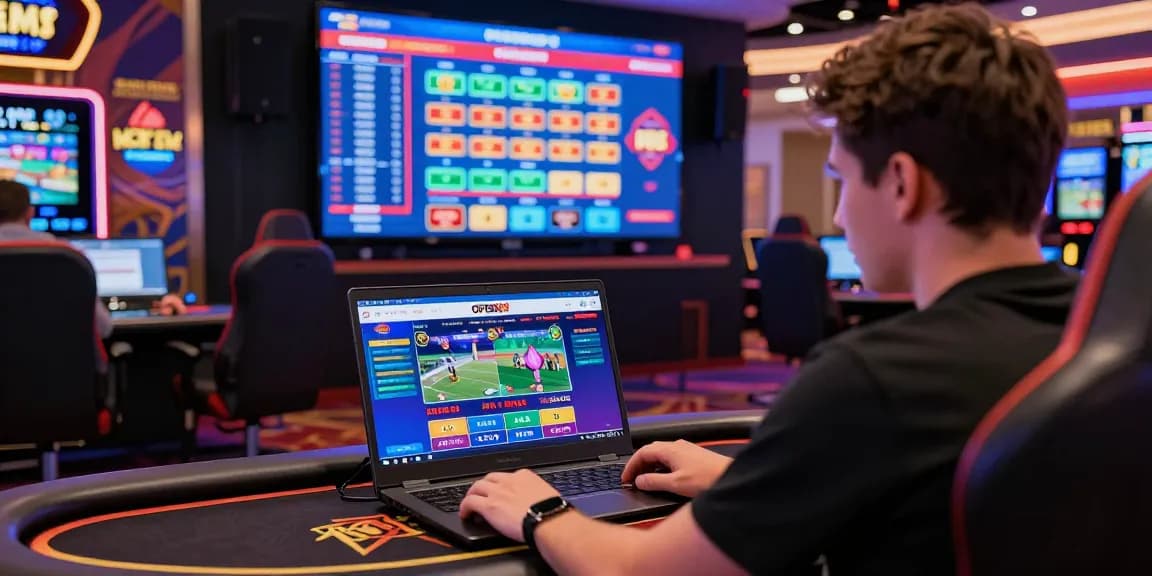 OPEN88 online gambling experience with live betting interface and vibrant visuals for immersive gaming