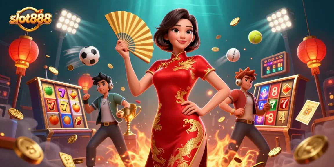 Experience thrilling gameplay with slot888's dynamic slot reels and lucky symbols.