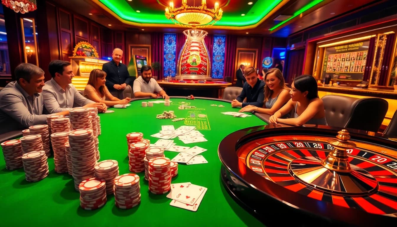 Experience thrilling poker action at https://mmoo.gripe/ with luxurious casino decor and vibrant gameplay.