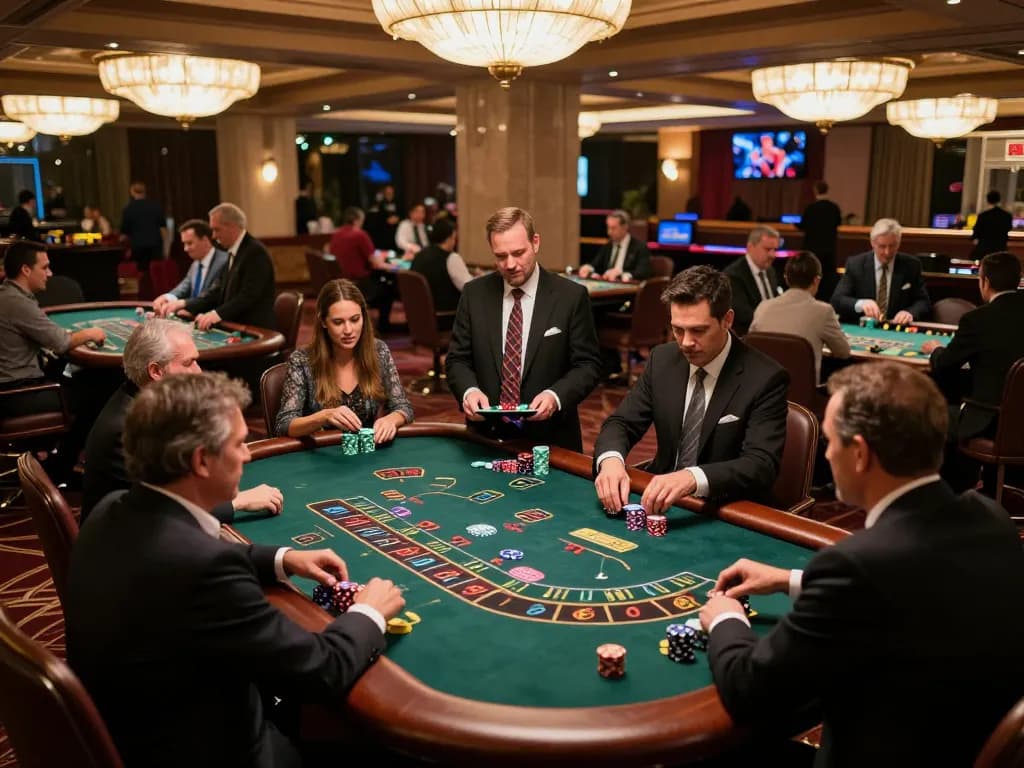 Engaging gameplay with top quality widgets in a vibrant casino atmosphere.