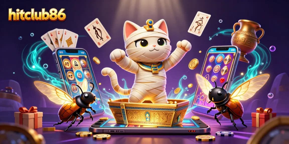 Win exciting jackpots at hitclub86 with an epic Egyptian-themed casino adventure.