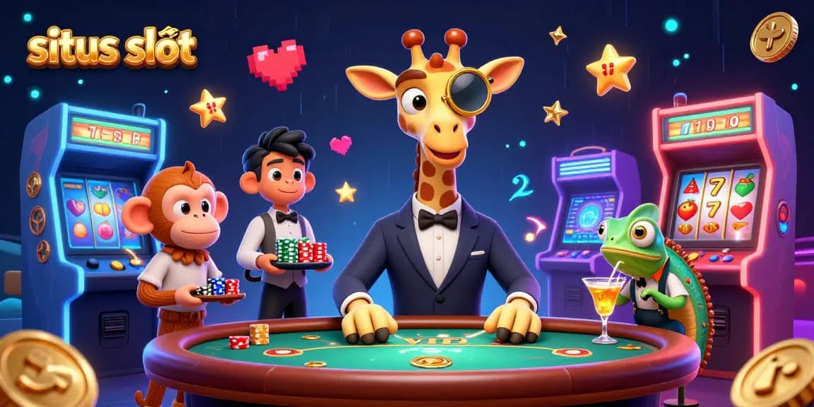 Experience the thrill with situs slot graphics and high-energy casino excitement.