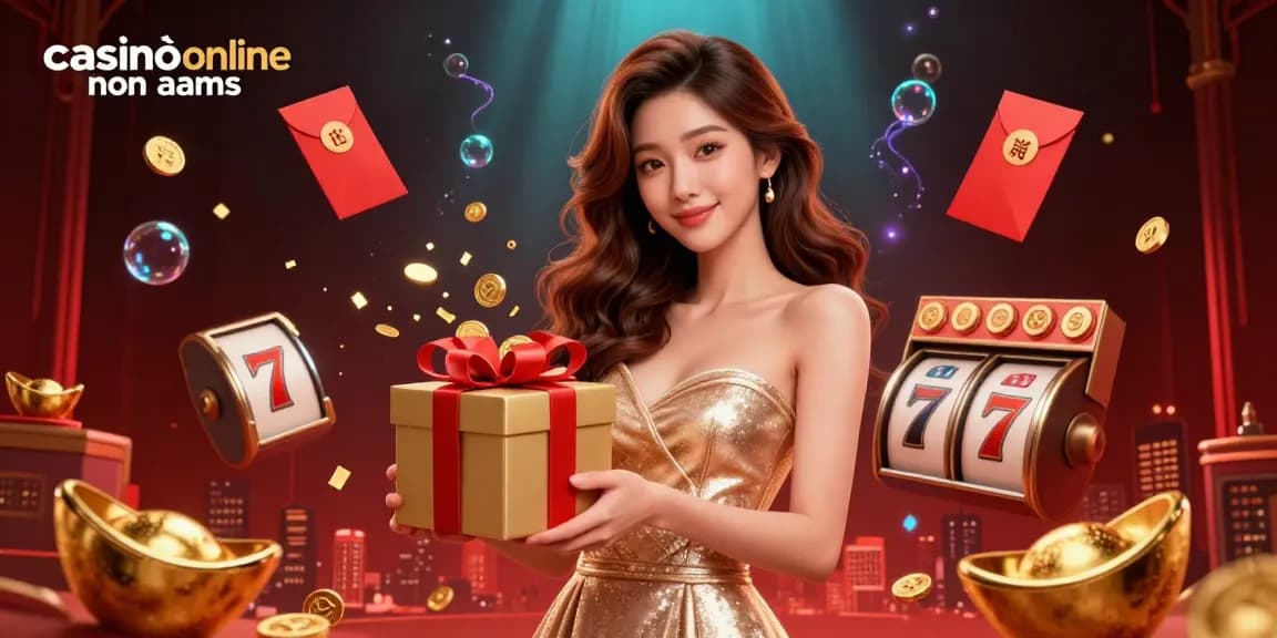 Scopri il vibrante mondo dei casinò online non aams con elementi festivi e immagini straordinarie.