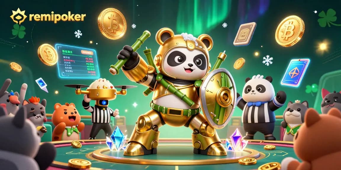 Engage in thrilling poker gameplay at Remipoker with action-packed 3D animated scenes.