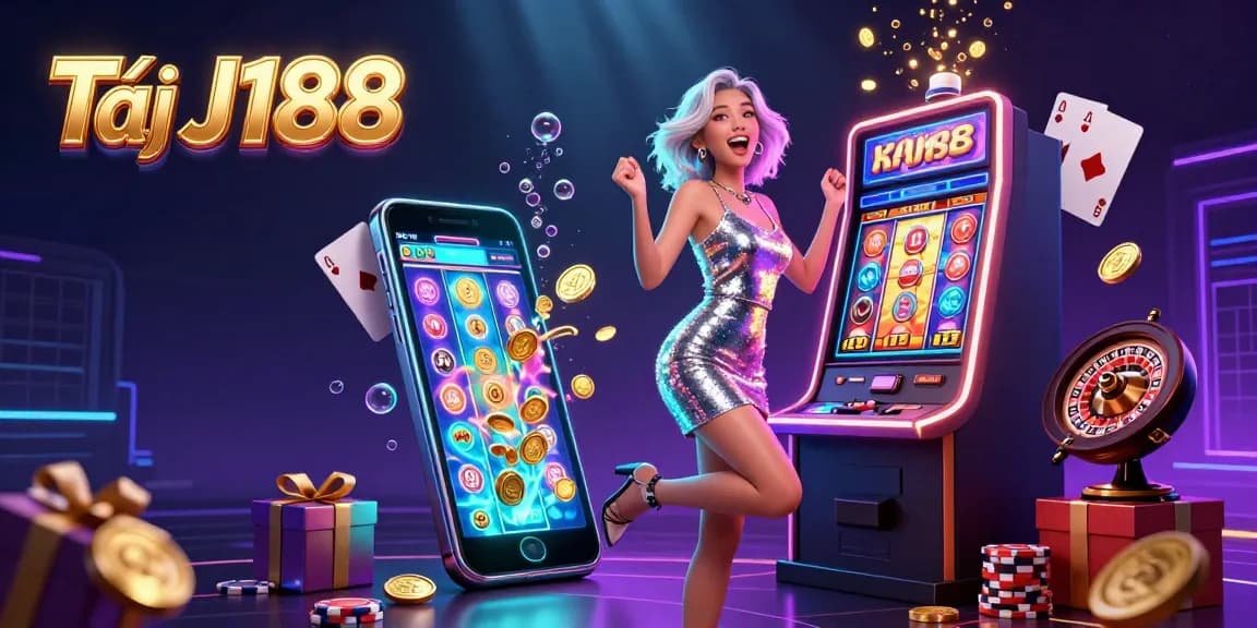 Win big at Tải J188 with thrilling slot machines and festive casino atmosphere.