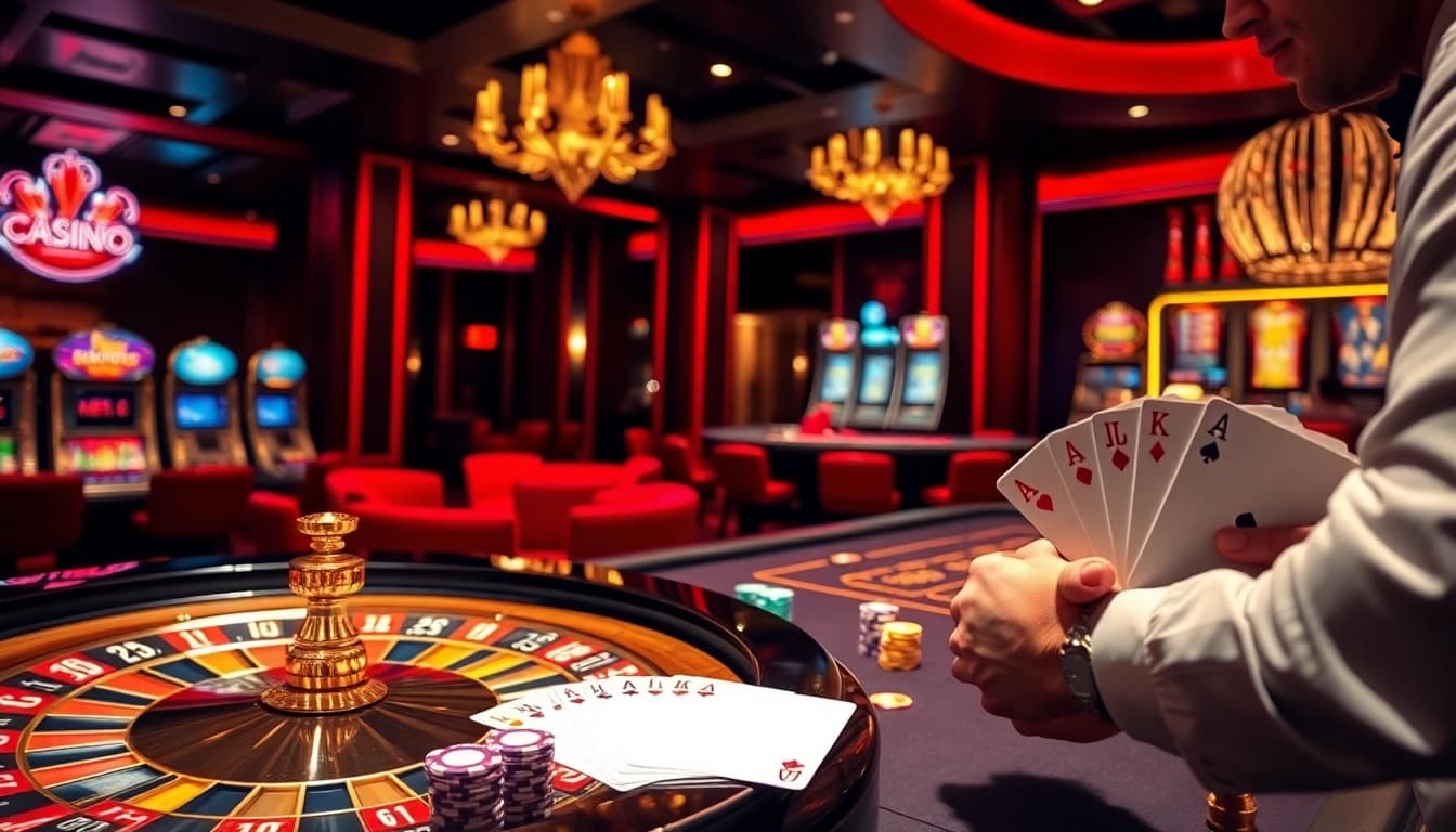 Découvrez l'excitation du meilleur casino en ligne avec des tables de poker vibrantes, des roues de roulette et des gagnants.
