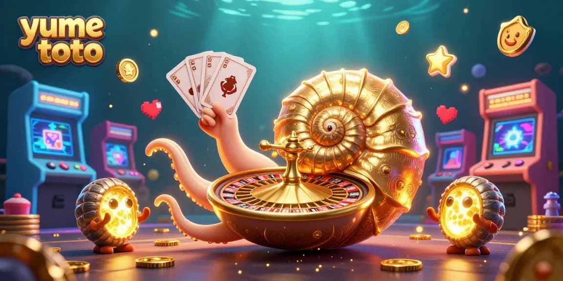 Menangkan permainan di Yume Toto melalui ilustrasi kasino digital yang menakjubkan.