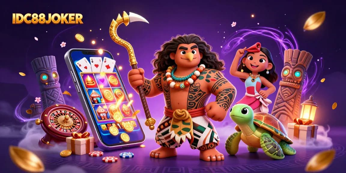 Experience the thrilling adventures of IDC88JOKER with vibrant slot games and dynamic characters!