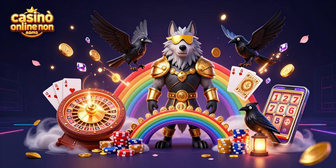 Scopri strategie nei casinò online non AAMS con una scena dinamica che presenta elementi della mitologia norrena