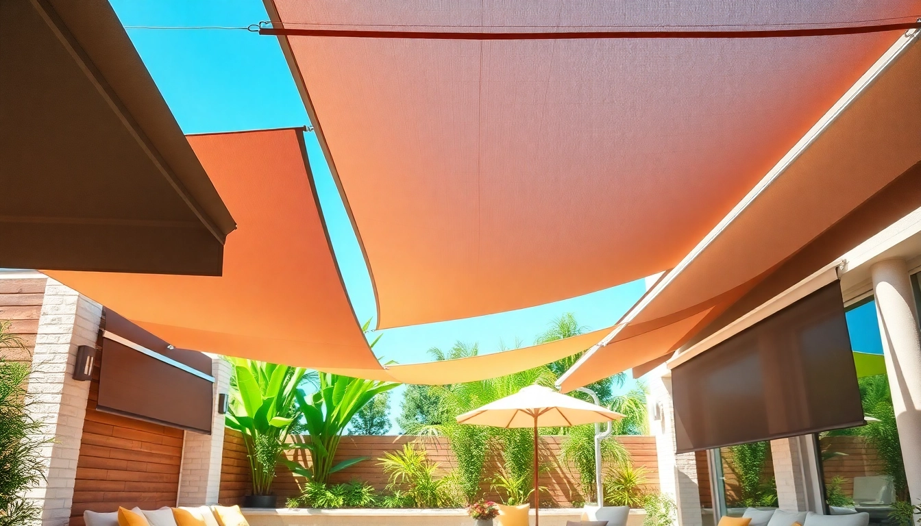 Enhance outdoor spaces with stylish outdoor shades offering summer sun protection.