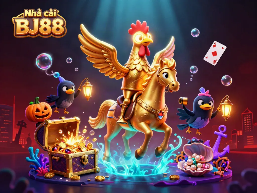 Engage with Nhà cái BJ88 for thrilling casino adventures featuring stunning 3D illustrations.
