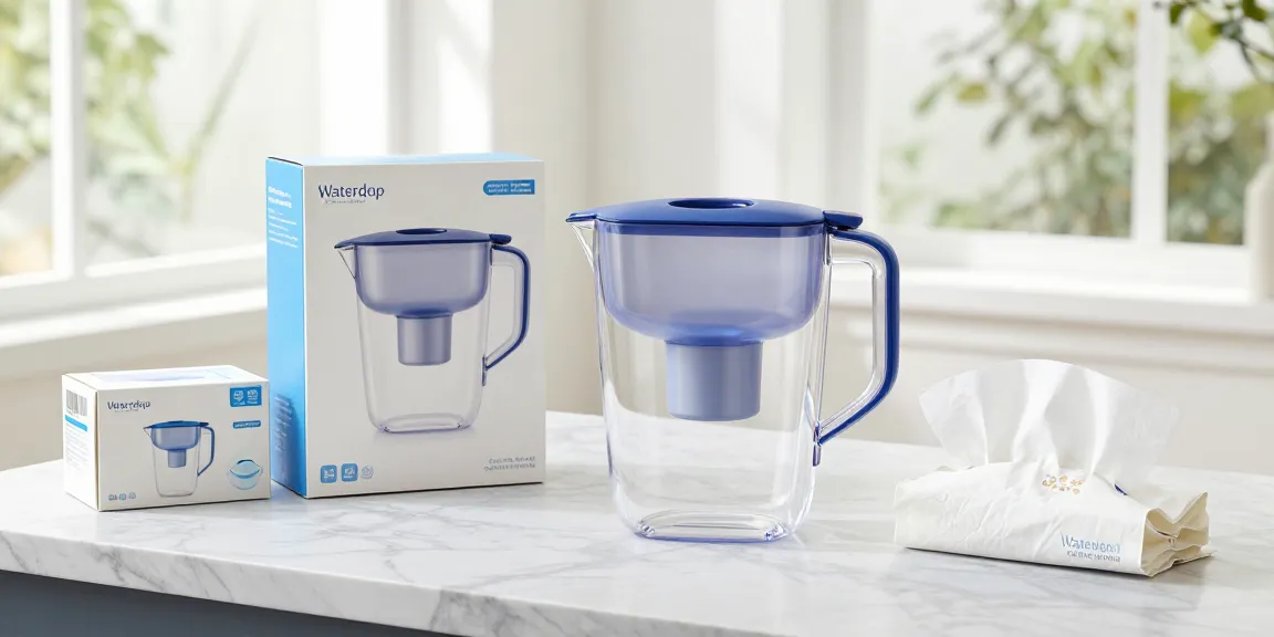 Waterdrop ED01AW Electric Water Filter Pitcher - Best online shopping and product review on e-commerce platforms.