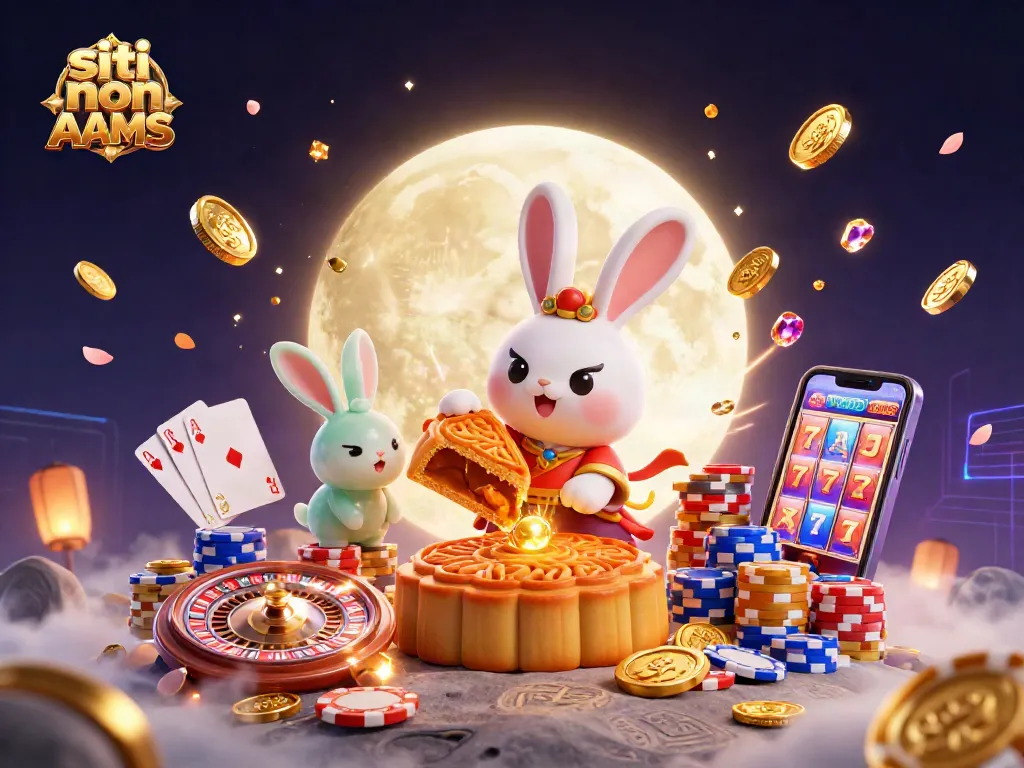 Gioca nei siti non AAMS con il coniglio della luna che offre pokerchips e giocate esclusive.