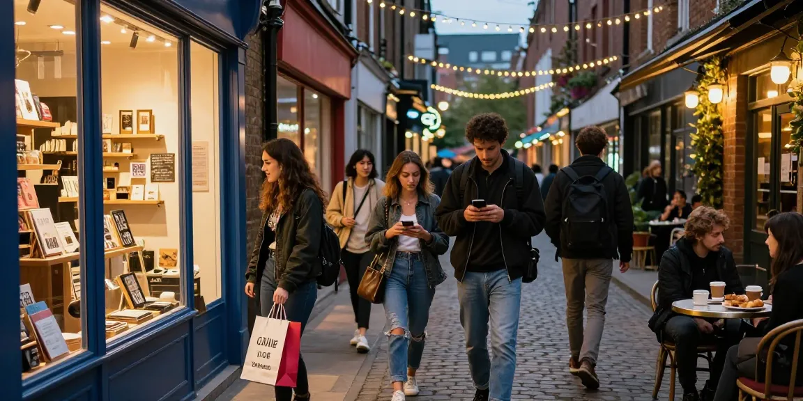 Exploring local shops in urban nightlife at https://forumup.org/shop/search.php?ca_id=&addr1=&addr2=&addr3=&schKeyword= with friends, vibrant stores, and cozy ambience.