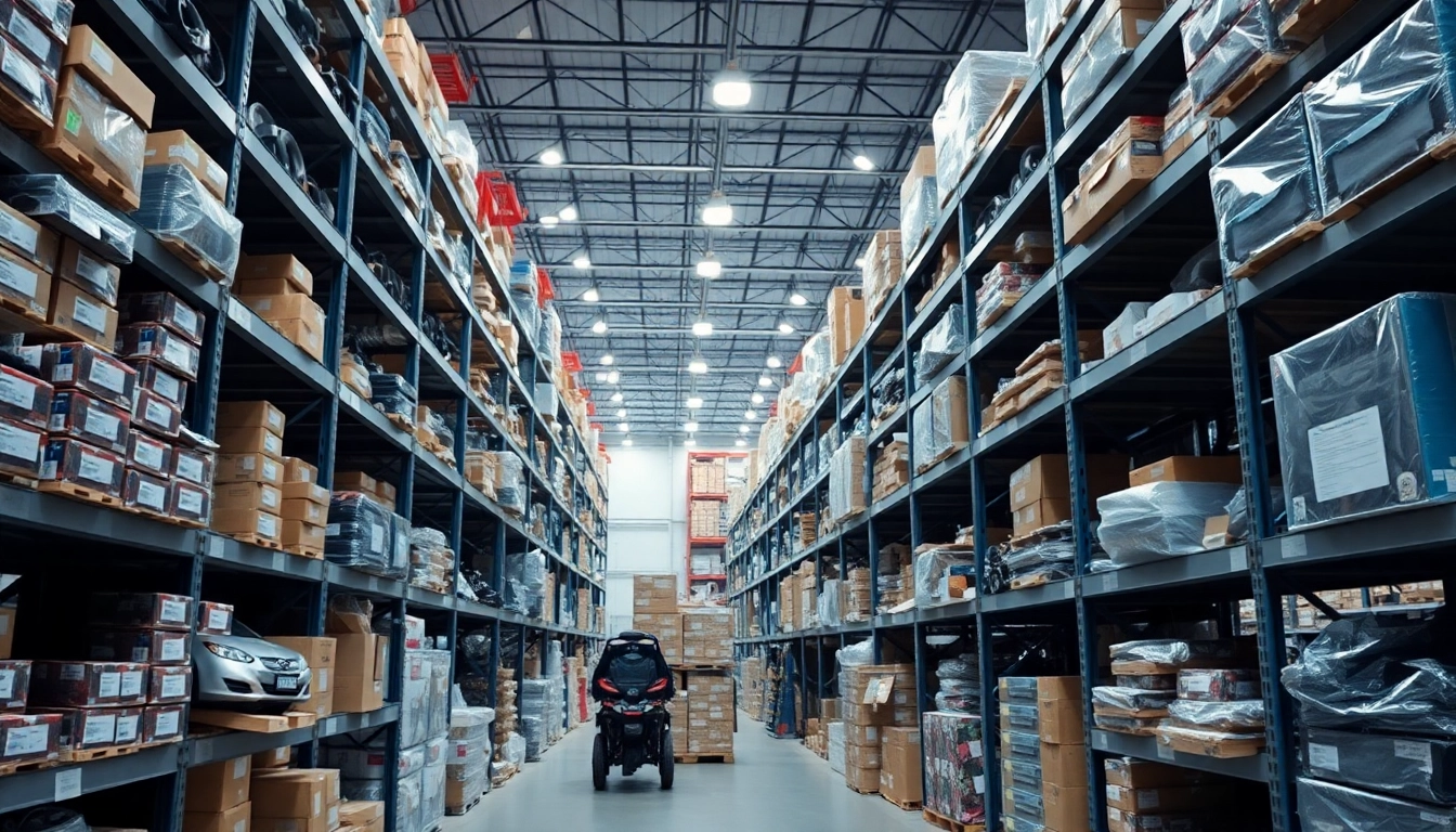Discover quality automotive parts from https://factoryoemsupply.com/ in a well-organized warehouse.
