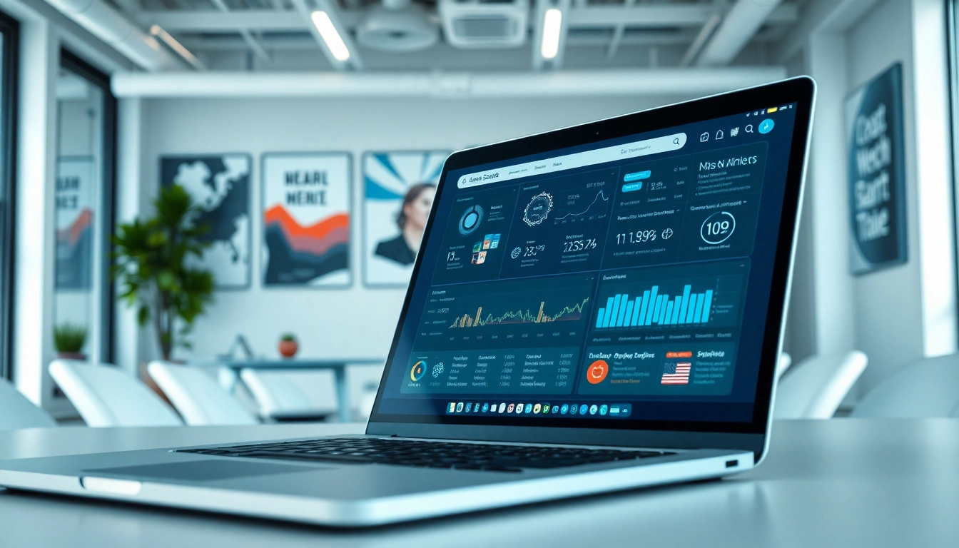 Visualize enterprise search ai technology in a modern workspace for efficient data insights.