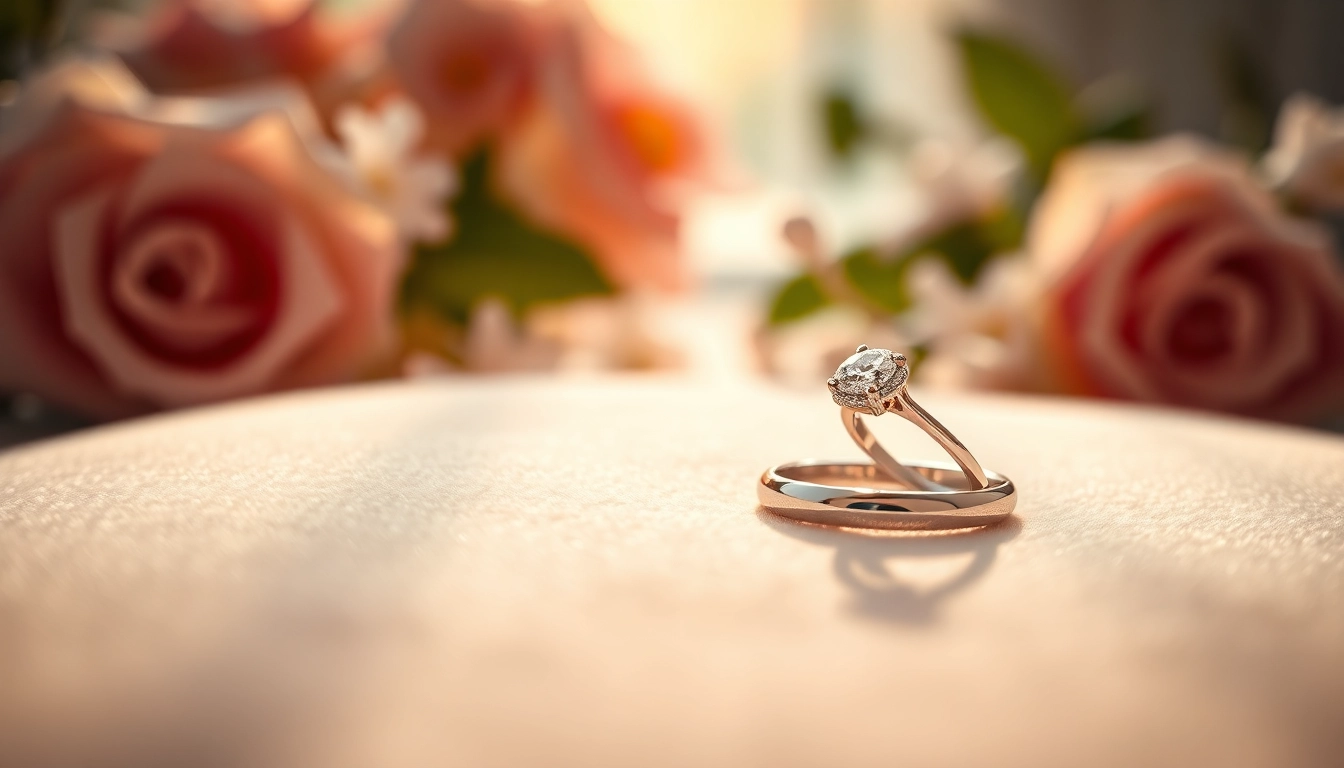 Showcasing a beautiful promise ring against a soft background, highlighting its intricate design.