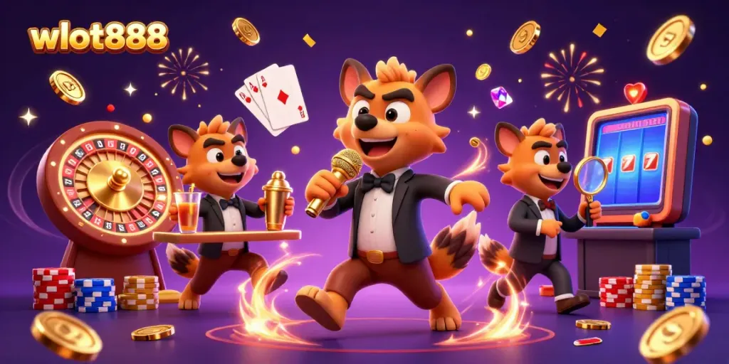 Serunya bermain judi online di WSLOT888 dengan bartender dan komedian, penuh koin emas dan akurasi jackpot.