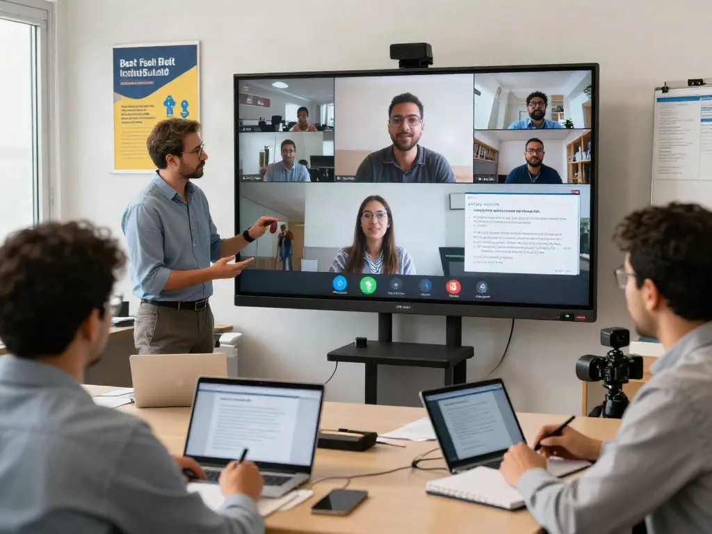 NVQ Level 6 in Saudi Arabia virtual training session with engaged learners and professional instructor, highlighting career growth.