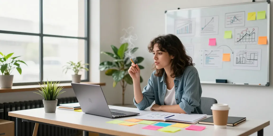 Creating entrepreneurial strategies at https://www.startsomethingpc.com in a vibrant workspace.