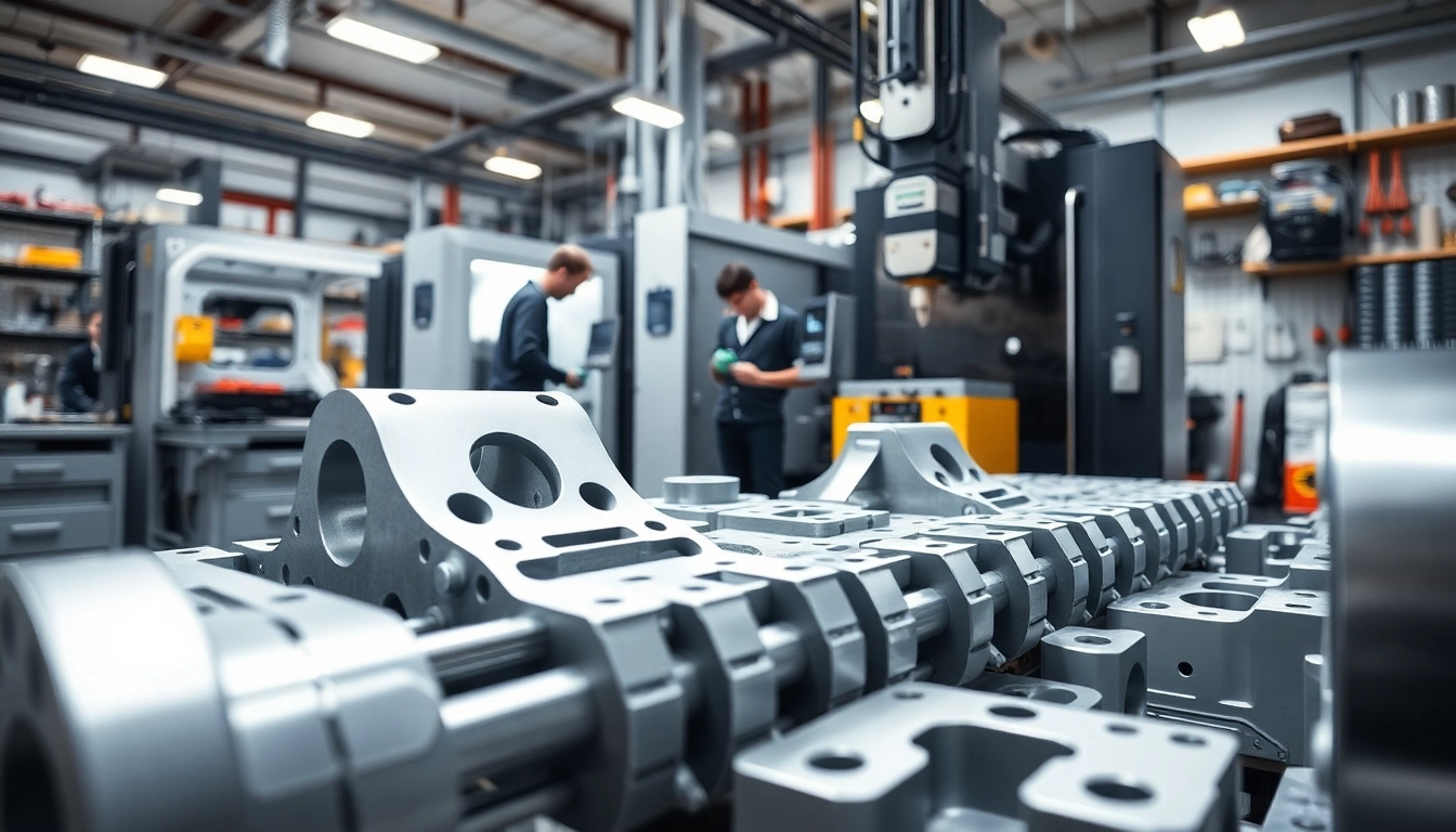 Chiheng Custom CNC Machining showcasing precision work in a modern workshop.