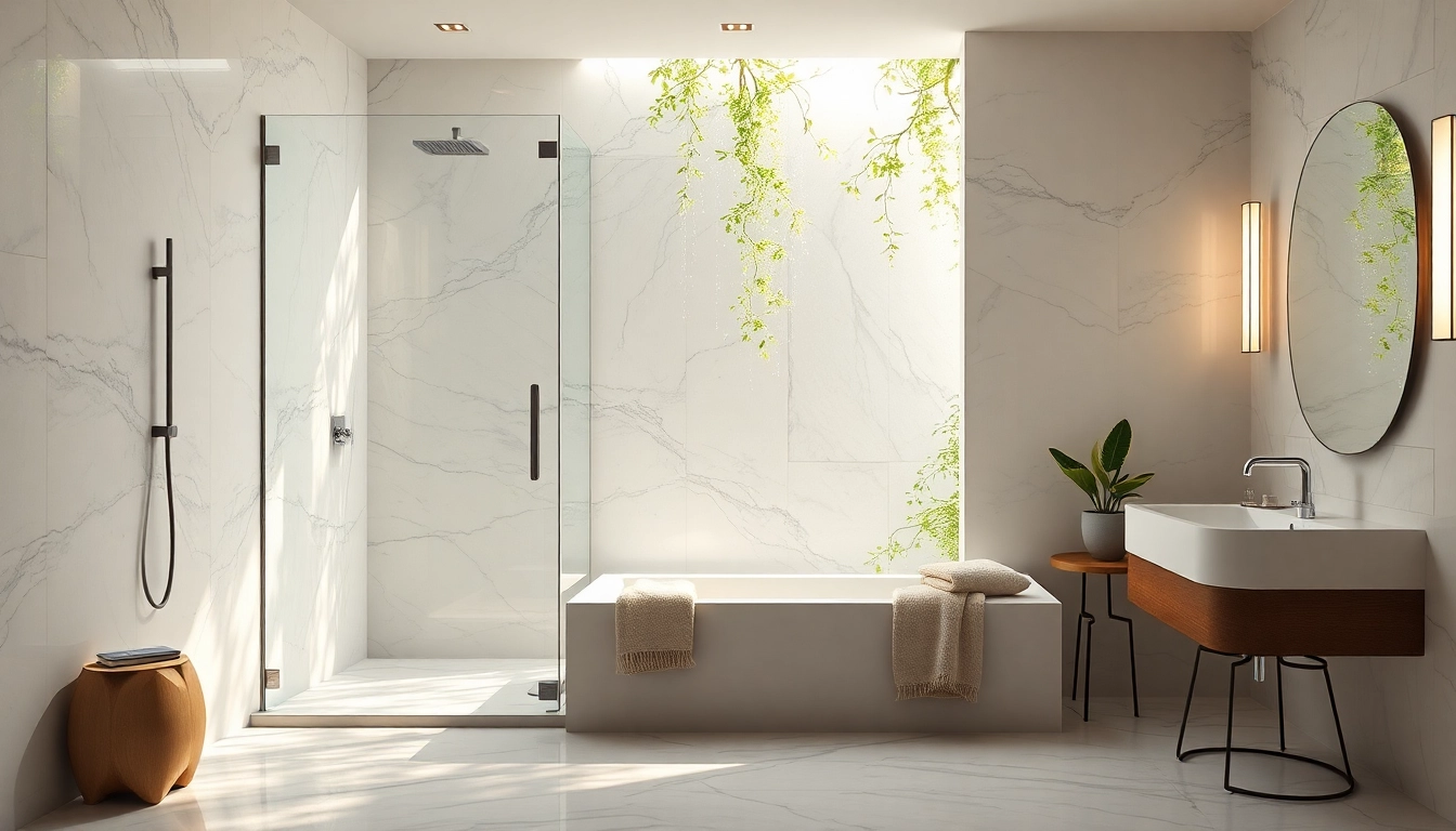Experience luxurious elegant showers Australia that blend style and comfort in a modern bathroom setting.