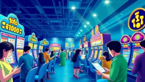 Menyaksikan permainan toto togel yang dinamis dengan pemain terlibat langsung di platform online.