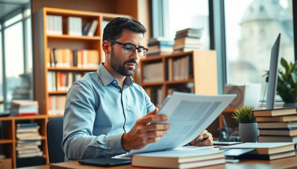 Enhancing translation services with expertise at https://www.elitetranslingo.com in a modern workspace.