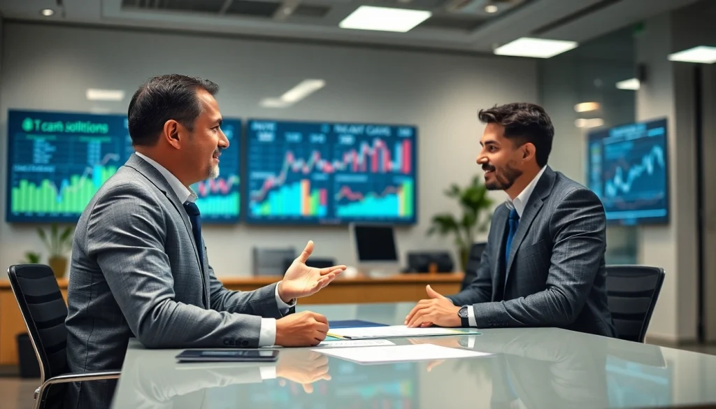 신용카드 현금화에 대한 전문가의 상담을 받는 장면입니다.