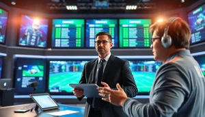 스포츠중계에 대한 전문가의 깊이 있는 분석 제공하는 장면