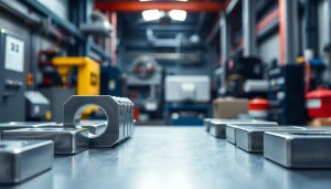 View of high-quality ferrite magnets manufacturer in china showcasing craftsmanship and industrial tools.