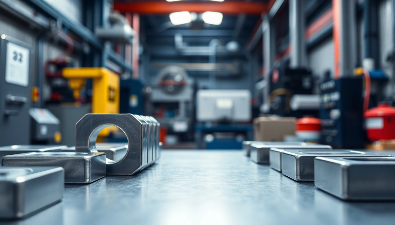 View of high-quality ferrite magnets manufacturer in china showcasing craftsmanship and industrial tools.