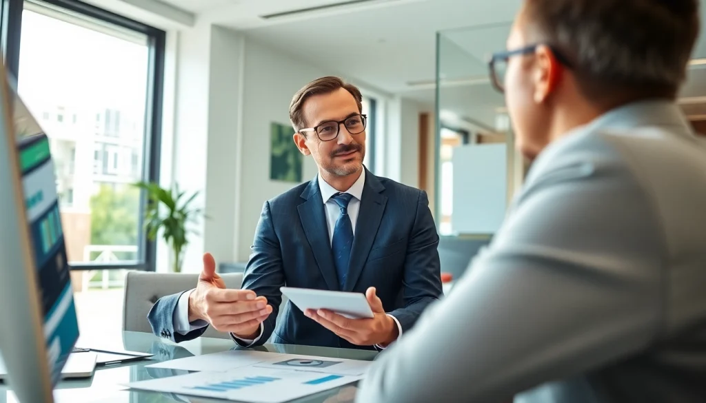카드 현금화에 대한 전문가의 상담 장면을 보여주는 이미지